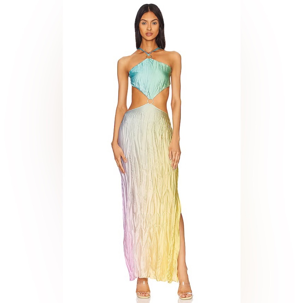 NEVER WORN BAOBAO KIRA MAXI DRESS COLOR HALO